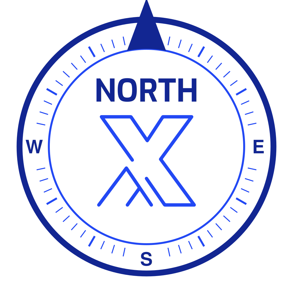 North compass logo